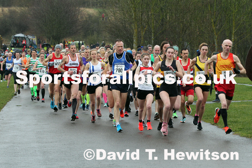 Senior womens and veterans NECAA Road Relays Champs., Hetton Lyons Oark, Hetton-le-Hole. Photo: David T. Hewitson/Sports for All Pics